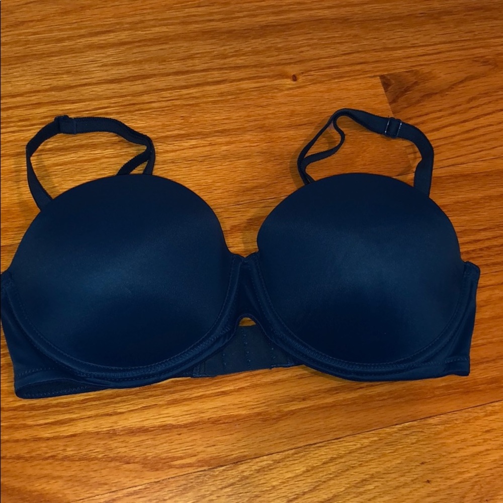VS pink push up strapless bra